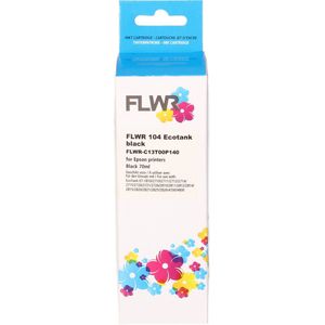 FLWR - Inktcartridge - Zwart - Geschikt voor Epson ET-1810, ET-2710, ET-2711