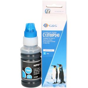 FLWR - Inktcartridge / 104 / Cyaan - Geschik voor Epson