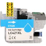 FLWR - LC-421XL Multipack - Inktcartridge - Zwart en Kleur - Huismerk - 5 Cartridges