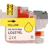 FLWR - LC-421XL Multipack - Inktcartridge - Zwart en Kleur - Huismerk - 5 Cartridges
