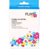 FLWR - Cartridges / Brother LC-427XL / cyaan / Geschikt voor Brother