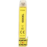 FLWR Epson 604XL geel (FLWR-T10H4) - Inktcartridge - Huismerk (compatible)