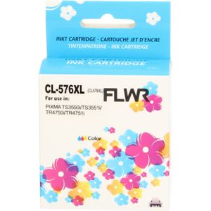 FLWR - Canon CL-576XL - Inktcartridge - Huismerk - Remanufactured