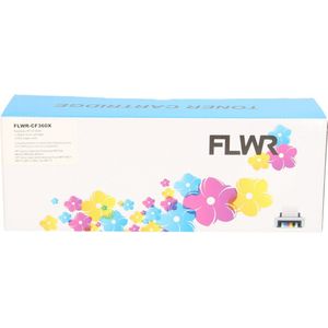 FLWR - HP 508X - Toner - Zwart - Huismerk - Vervangt CF360X - 12500 Afdrukken