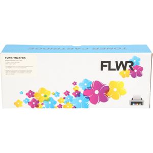 FLWR Brother TN-247 zwart (FLWR-TN-247BK) - Toners - Huismerk (compatible)