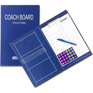 Sportec Coachmap- Volleybal - blauw