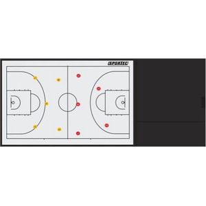 Sportec De Luxe Coachmap Basketbal