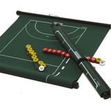 Sportec Oprolbaar Magnetisch Voetbal Coachbord 52 X 74 Cm