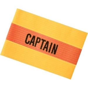 Sportec Aanvoerdersband ''captain'' Senior Geel/oranje/geel
