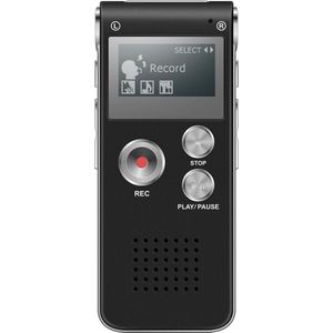 Voice Recorder Premium - Stereo Opname - Met MP3 Speler Functie