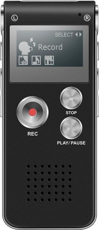 Voice Recorder Premium - Stereo Opname - Met MP3 Speler Functie