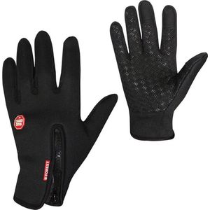 Basic Touchscreen Sport Handschoenen - XL - Zwart