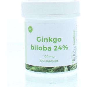 Natuurapotheek - Ginkgo Biloba - 24% - 100 mg - 100 Capsules