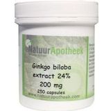 Ginkgo Biloba - Extract 200mg - Kruidenpreparaat - 24% Flavonglycosiden