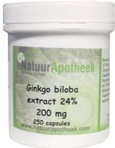 Ginkgo Biloba - Extract 200mg - Kruidenpreparaat - 24% Flavonglycosiden