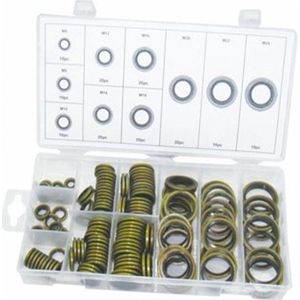 Assortiment Carterplugringen Rubber 150 pcs