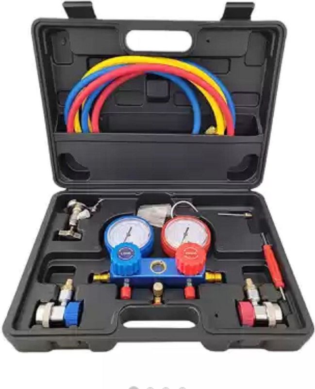 Weber Tools - 2-weg Test Armatuur - Werkzaamheden en Diagnose - Geschikt Voor R407C, R404A, R134A