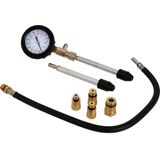 Compressietester - Voor Benzinemotoren - Max Druk 300 PSI - Inclusief Adapters
