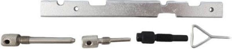 Ford - Distributie Gereedschap - Inhoud: Krukas Borgpennen (3) - Nokkenas Uitlijn Liniaal