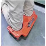 Weber Tools - Knie Roller - Zwart - Foam Kussens - 5 Zwenkwielen