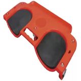 Weber Tools - Knie Roller - Zwart - Foam Kussens - 5 Zwenkwielen