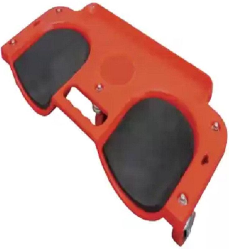 Weber Tools - Knie Roller - Zwart - Foam Kussens - 5 Zwenkwielen