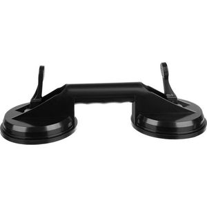 Weber Tools - Dubbele Glasdrager - Zwart - Kunststof en Rubber - Hefvermogen tot 60 kg