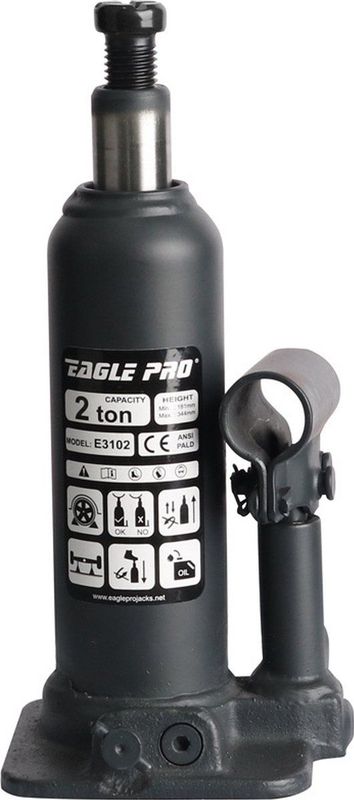 Potkrik - 2 Ton - Hydraulisch - Compact - Inclusief Lange Pompstang