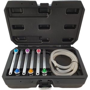 Weber Tools - Remontluchting Set - 12-Kant Sleutels - Gecodeerd - Silicone Slang