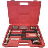 Weber Tools - Uitdeukset - 7 Accessoires - Fiberglas Stelen - Anti-Slip Handvat