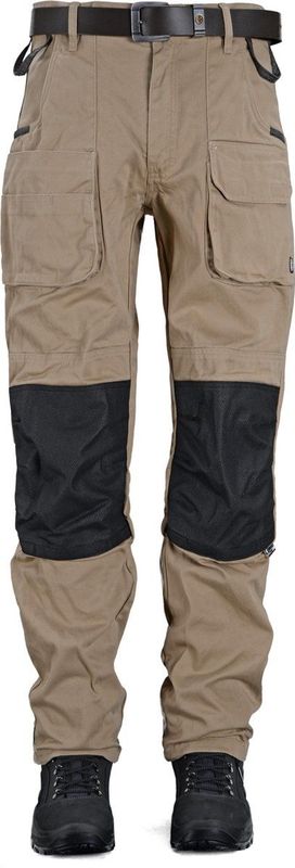 Beckum Workwear EBT03 Basis broek met B-Protect voorgevormde knie Khaki 46