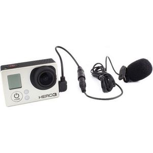 Microfoon voor GoPro (Hero 3 en 3+ / Met MINI USB aansluiting) / HaverCo