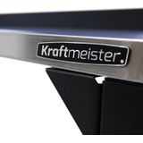 Kraftmeister Pro werkbank RVS 200 cm zwart