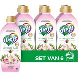 Dreft - Wasverzachter - Pink Bloom - 1 liter - Voor Kleurbehoud