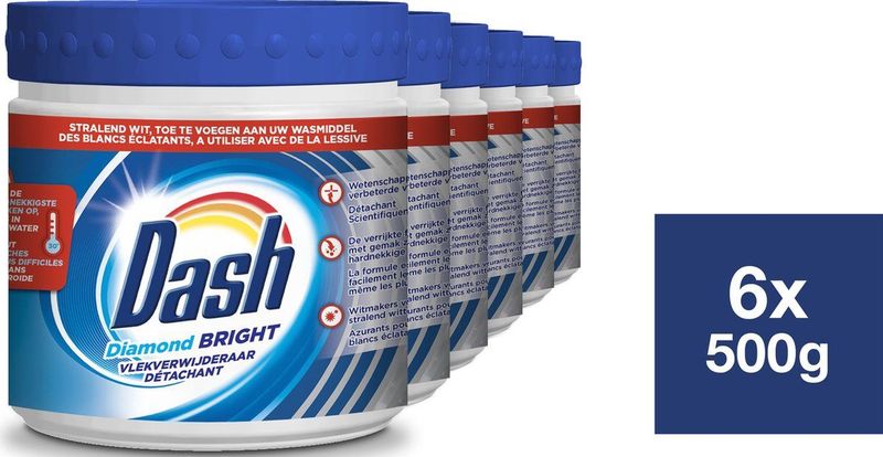 Dash - Vlekverwijderaar - Poeder - Wit - Krachtige Formule