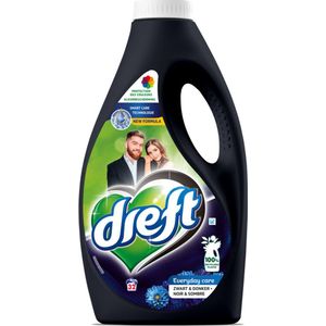 Dreft Vloeibaar Wasmiddel Zwart & Donker 32 Wasbeurten 1,6 liter