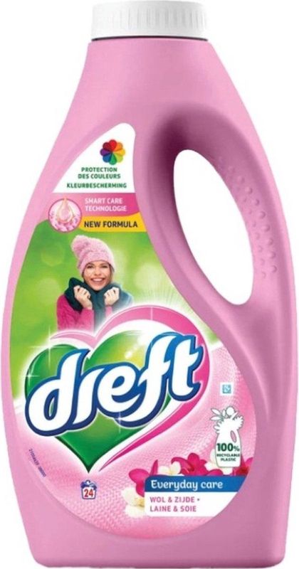 Dreft - Wol & Zijde - Vloeibaar Wasmiddel - 1 L