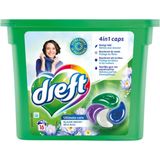 Dreft - Wasmiddelcapsules 4in1 - Blauwe Droom - Gekleurde Was - 16 Wasbeurten