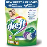 Dreft - Wasmiddel Capsules - 42 Stuks - 4in1 - Voor Kleur en Wit