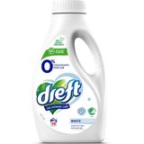 Dreft - Vloeibaar Wasmiddel - Witte Was - 19 Wasbeurten - Parfumvrij