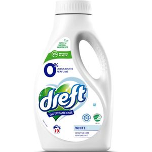 Dreft - Vloeibaar Wasmiddel - Witte Was - 19 Wasbeurten - Parfumvrij