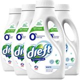 Dreft - Vloeibaar Wasmiddel - Witte Was - 19 Wasbeurten - Parfumvrij