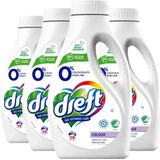 Dreft - Vloeibaar Wasmiddel - Gekleurde Was - 19 Wasbeurten - 0% Parfum