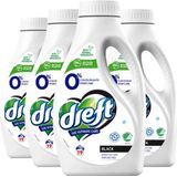Dreft - Vloeibaar Wasmiddel - Donkere Was - 19 Wasbeurten - Parfumvrij - 100% Gerecycled
