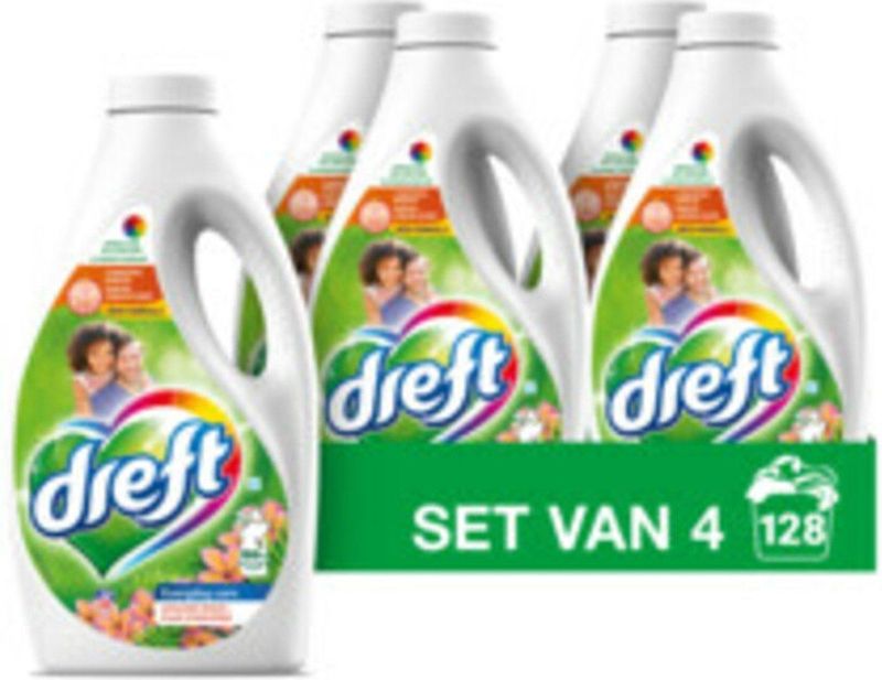 Dreft - Vloeibaar Wasmiddel - Amazone Regen - 32 Wasbeurten