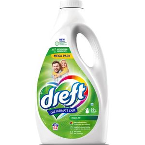 Dreft - Vloeibaar Wasmiddel - Regular - 52 Wasbeurten - 2,34 Liter