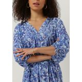 Fabienne Chapot - Blue Palmetto Clipper Jurk - Dames - Blauw - Tricot