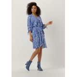 Fabienne Chapot - Blue Palmetto Clipper Jurk - Dames - Blauw - Tricot