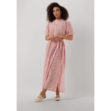 Fabienne Chapot - Maxi-jurk - Roze - Lenzing™ Ecovero™ Viscose Tencel Polyamide Linnen