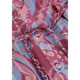 Fabienne Chapot - Marilene Midi-jurk met Ruffle - Paars - Dames